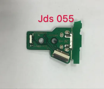 50pcs/daug USB Įkrovimo lizdas kištukinis Lizdas Įkroviklis Valdybos FJDS 055 jds-055 5 F701 Už PS4 PRO Valdytojas FJDS-055 JDS055 PCB
