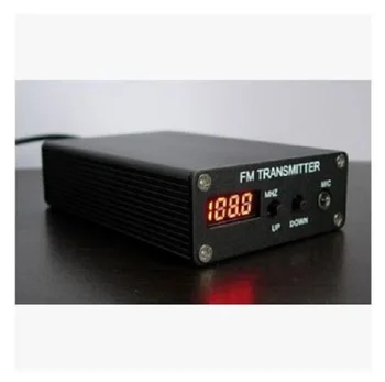 5W 87-109MHZ PLL Stereo FM MP3 siųstuvas Mini Radijo Stotį+ maitinimas + Antena