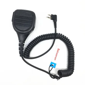 5X Handfree mic garsiakalbis M kištuko 2pins už motorola cp040 cp140 ep450 cp150 gp3188 gp88s gp-300 ir t.t walkie talkie su 3,5 mm lizdas