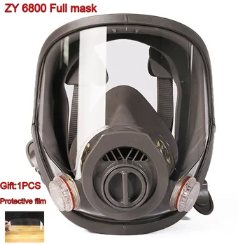 6800 respiratorius dujokaukę Universalus 3 tipų sąsajos visą veidą dujų kaukė Tinka 3M /SJL filtras Purškimo apsaugine kauke