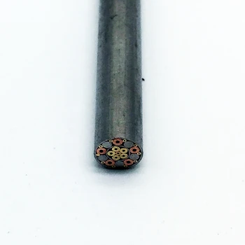 6mm Mozaika Pin Kniedės, Žalvario, vario, Plieno Gumbų 