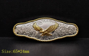6X 65*24mm Silver, Gold Eagle Conchos už Leathercraft Vakarų Arklio Balno Diržo
