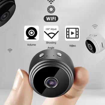 720P/1080P HD IP Mini Kamera, Wireless Wifi Saugumo Nuotolinio Valdymo Priežiūros Naktinio Matymo Paslėpti Mobiliojo ryšio Aptikimas Kamera