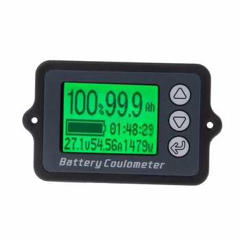 80V 350A TK15 Tikslumo Baterija Testeriai LiFePO Kulono Counter LCD Coulometer Testeris Įrankiai birželio Whosale&DropShip