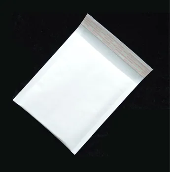 9 dydis 12*17,5 cm Mažas Baltas burbulas maišą popieriaus voką su paminkštinimu burbulas kurjerių burbulas maišelį,bubble mailer laivybos voko maišelį