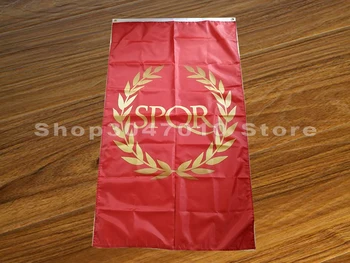 90*150cm SPQR vėliava ir Žmonių Romoje Vėliavos banner