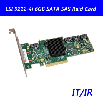 9212-4i SATA 6GB SAS JI/IR mode PCI-E išplėtimo plokštę HBA kortelę LSI