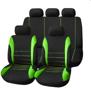 9pcs Automobilių Sėdynės Apima Interjero Aksesuarų Universalus Sėdynės Padengti 