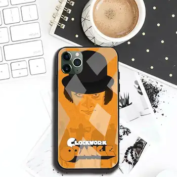 A Clockwork Orange Telefono dėklas Grūdintas Stiklas iPhone 11 Pro XR XS MAX 8 X 7 6S 6 Plus SE 2020 atveju