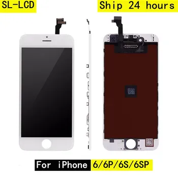 AAAAA+SL UTC ZZZH iPhone 6 6S 6Plus 6S Plius LCD Su Puikus 3D Jutiklinis Ekranas skaitmeninis keitiklis Asamblėjos iPhone 6S 7 8 Ekranas Pantalla