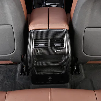 ABS Galinis Oro Kondicionierius Lizdo apsauginis Dangtis Apdaila BMW X5 G05 2019 Anglies Pluošto Spalvos Automobilį Optikos Modifikuotas
