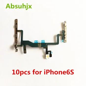 Absuhjx 10vnt Galios Apimtis Flex Cable for iPhone 6S 4.7