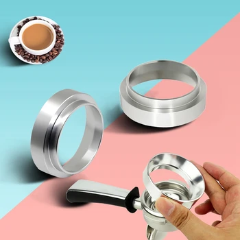 AD-Nerūdijančio Plieno Kavos Dozavimo Žiedas Dozavimo Kanalo Pakeitimo Praktinių Lengva Naudoti 51mm Espresso Piltuvą Įrankis