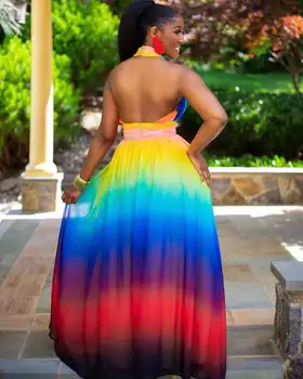Afrikos Maxi Suknelės Moterims 2020 Dashiki Skraiste Vasaros Plius Dydis Ilga Suknelė Ponios Tradicinių Afrikos Drabužių Fėja Svajones