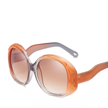 Aikštė akiniai nuo saulės moterims 2018 didelis rėmas ponios mados negabaritinių atspalvių derliaus oculos de sol feminino retro festivalis akiniai