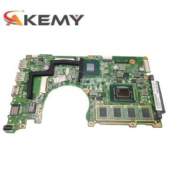 Akemy X202E mainboard ASUS S200E X202E X201E X202EP Vivobook Plokštė REV2.0 Testo darbo I5 CPU 4G RAM