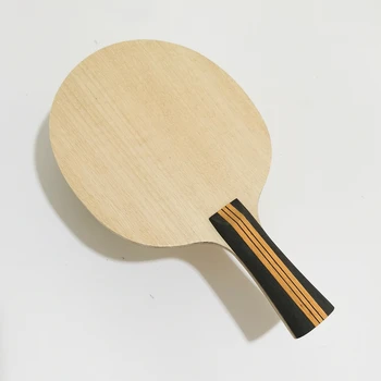 Akustinis anglies pluošto stalo teniso ašmenys 5 sluoksnių medienos 2 sluoksnių anglies įžeidžiantis tipas stalo tenisas bat FL rankena ST rankena