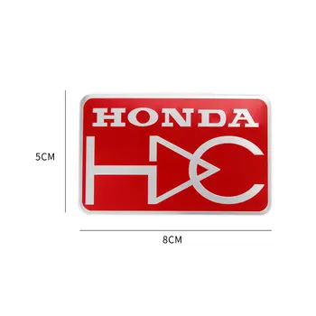 Aliuminio Lydinys Emblema Honda Mugen Power Tinka Jazz Miestą Civic Įkvėpti Sutarimu HRV CRV Odyssey Jade Automobilių Lipdukas Lipdukai Ženklelis