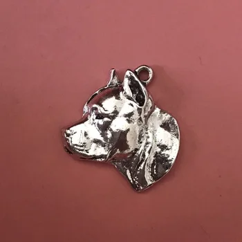 Amerikiečių Stafordšyro Terjeras iškilumo Key Chain Populiarus Pit Bull Terjeras šuo iškilumo Key Chain, greitas pristatymas
