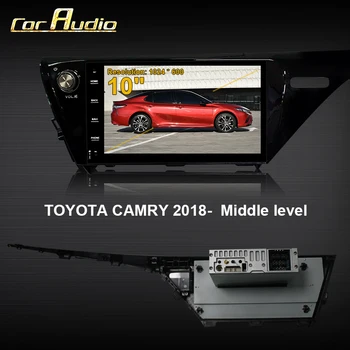 Android 10.0 Automobilio Radijo Multimedia Vaizdo Grotuvas Toyota Camry 8 XV 70 2017 m. 2018 m. 2019 m. Automobilio Navigacijos GPS 2 din dvd IPS Ekranas