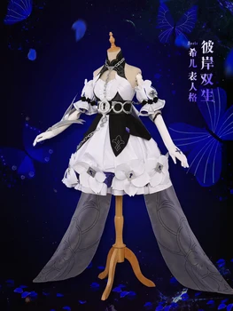 Anime! Honkai Poveikis 3 Seele Vollerei Dvyniai Naujų Odos Versija 3.5 Mūšis Kostiumai Lolita Dress Vienodas Cosplay Kostiumų Nemokamas Pristatymas