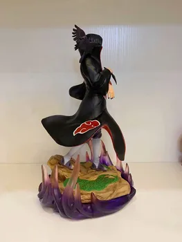Anime Pav Žaislai, Naruto Shippuden Uchiha Itachi Statula Su Varna PVC Veiksmų Skaičius, Žaislų Uchiha Itachi Kolekcijos Lėlės Modelio Dovana