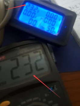 ATORCH 250V 100A Skaitmeninis Įtampos Metrų indikatorius Elektros Energijos Voltmeter Ammeter srovė Amperais Volt wattmeter testeris detektorius
