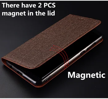 Aukštos klasės PU odos magnetinio apversti telefoną atveju Xiaomi Mi MAX 3/Xiaomi Mi MAX 2 apversti atgal atvejais su kortelės lizdo laikiklį fundas