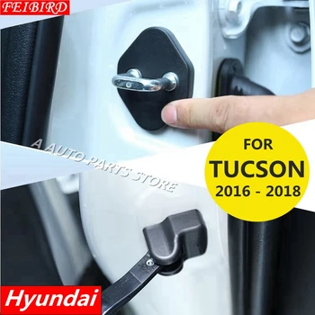 Aukštos Kokybės Hyundai Tucson. 2016 M. 2017 M. 2018 M. 2019 M., Automobilių Durų Spynos Apdaila Padengti Duris Patikrinkite, Rankos Apsauginis Dangtis