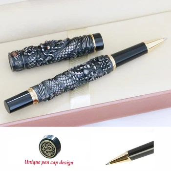 Aukštos Kokybės Jinhao Dragon Tušinukas Prabanga Naujovė Išskirtinį 0,7 mm Perlinis Kamuolys Pen, Biuro Reikmenys Raštinės reikmenys Caneta De Luxo