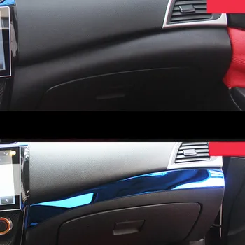 Aukštos kokybės vairas apdaila, Vidaus apdailos blizgančiais prietaisų skydelio apdaila, apdaila, automobilių Reikmenys, Nissan Sentra 2013-2018 m.