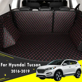 Automobilio Bagažo Skyriaus Kilimėlis Hyundai Tucson. 2016 M. 2017 M. 2018 M. 2019 M. 2020 Įkrovos Kilimėlis Galiniai Bagažo Skyriaus Įdėklas Krovinių Grindų Kilimas Automobilių Reikmenys