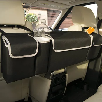 Automobilio bagažo skyriaus Organizatorius Backseat Saugojimo Krepšys Didelės Talpos daugkartinio naudojimo Oksfordo Audinio Automobilio Sėdynės atlošo Organizatoriai Interjero Priedai