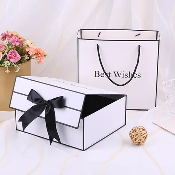 AVEBIEN baltas Lankas, kaspinas, papuošalai pakuotę dovanų dėžutėje blakstienų kvepalai, kosmetika, piniginė, dovanų dėžutėje подарочные коробки cajas de carton