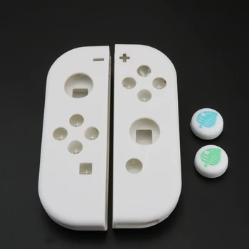 Balta ir Mygtukai, skirti Nintend Pereiti Kairėn, Dešinėn Valdytojas NS NX Konsolės Pakeitimo Spalvinga Nykščio Rankena Mygtuką Dangtis