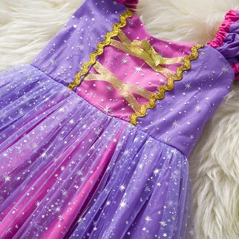 Bamblys Kūdikių Mergaičių Rapunzel Princesė Sofija Kostiumas Helovyno Cosplay Drabužius Bamblys Šalies Vaidmenų žaidimą Vaikams Išgalvotas Suknelės Mergina