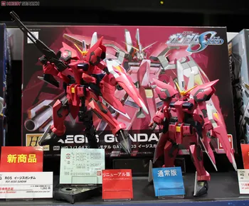 Bandai Gundam 1/144 HG AEGIS GUNDAM REMASTER Mobile Suit Surinkti Modelį Rinkiniai Anime Veiksmų Skaičiai Žaislai vaikams Dovanų