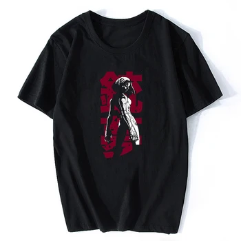 Battle Angel Alita Marškinėliai Gunnm Anime Halė Gally Mados Stilius Black T-shirt Atsitiktinis Dizaino Unisex Vyrai/Male Medvilnė Tee