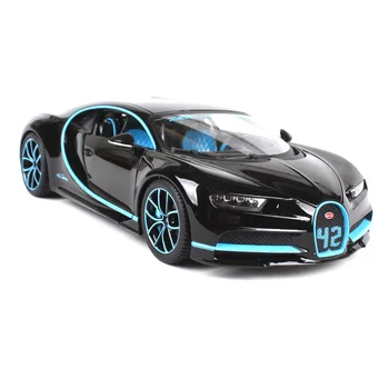 Bburago 1/18 1:18 Bugatti Chiron Sporto Lenktynių Automobilių Transporto Diecast Ekrano Modelis Gimtadienio Žaislas Vaikams Berniukams, Mergaitėms