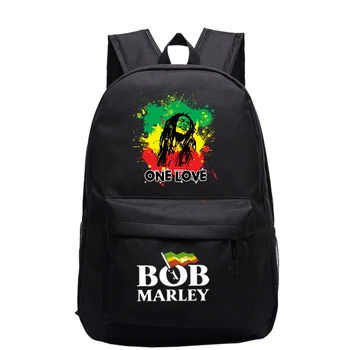 Bob Marley Legenda Kuprinė Paauglių Drobės Mokyklos Krepšiai Moterys Vyrai Nešiojamojo Kompiuterio Kuprinė Vaikams Knygą, Krepšiai, Mada Atsitiktinis Kelionių Kuprinė