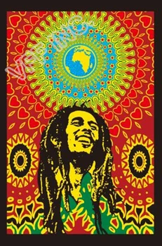 Bob Marley Viena Meilės Vėliava Jamaika Rasta Vėliava 3ft x 5ft Poliesteris Reklama Plaukioja 150* 90 cm Custom lauko AF54