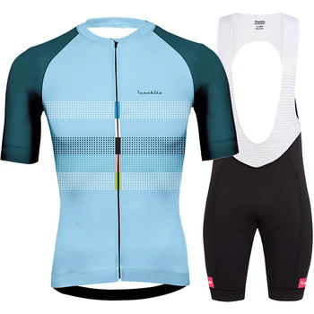 Bretelle ciclismo ropa de hombre, 2019 m. vasarą Runchita eiti pro cycling drabužių rinkiniai vyrams trumpomis rankovėmis dviračių rinkiniai roupa ciclismo