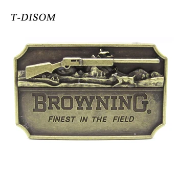 Browning Diržo Sagtis Geriausių Srityje Bronzer Stačiakampio Dizaino Medžioklės Vyrai Diržo Sagtis Tinka 4cm Pločio Diržas Greitas Laivas