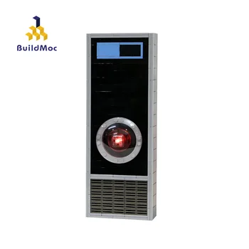 BuildMoc Technic Žaislų SS 805 HAL 9000 Super Kompiuterių Kūrėjas Nešiojamas Žaidimų Mašinos Modelio Surinkimo Blokai Vaikams