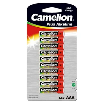 Camelion baterija Micro LR03 AAA Plus alkaline lizdinės plokštelės 10uds.