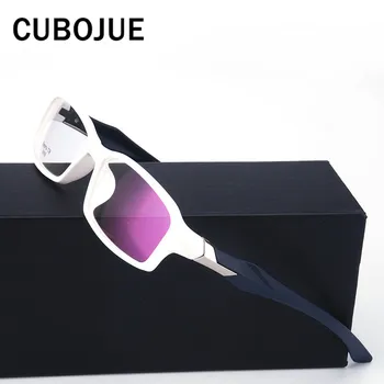 Cubojue sporto recepto, poliarizuota akiniai nuo saulės vyriški Akiniai TR90 1.56/1.61/1.67 Indeksas Lęšio Akiniai vairavimo veikia