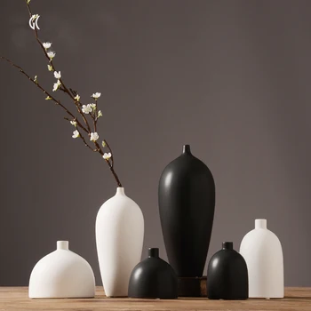 Darbalaukio Keramikos Vaza Jarrones Decorativos Moderno Kinų Menas Ir Amatai, Porceliano Gėlių Butelis Vestuvių Namų Dekoro Priedai