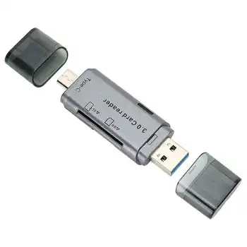 Daugiafunkcinis Atminties Kortelių Skaitytuvą, USB 2 1 Tipo C Atminties Kortelių Skaitytuvas Stalinių Tablečių Daugiafunkcinis USB3.0 Sąsaja