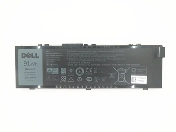 Dell Originalus Naujas Nešiojamas baterija Tikslumo 7510 7520 7710 7720 MFKVP 91wh
