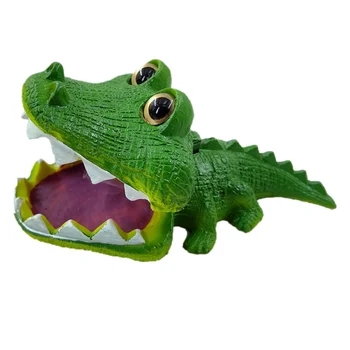 Derva Mini Mielas Varlė/Krokodilo Modelis Akvariumo Žuvų Bakas Deguonies Siurblys Oro Burbulas Akmens Ornamentu Dekoras